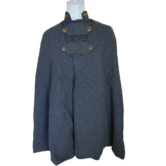 RARE 1940s Marvin Neitzel Nurse Cape Wool WWII Era Medical Antique VTG Uniform - Picture 1 of 16